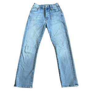 MOTHER Women's Straight Leg Jeans - Light Blue